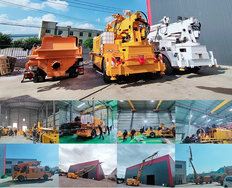Chinese Manufacturers Concrete Pumps Equipment Concrete Delivery Machine With Pump