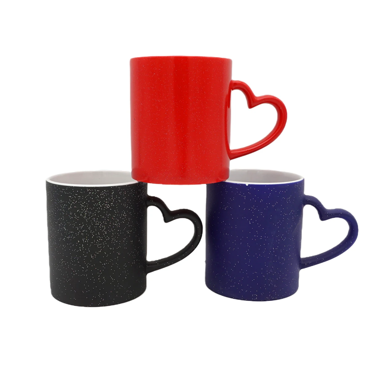Colour Changing Cups White Porcelain Ceramic Tazas Para Sublimar Magic Cup Tazas Para Sublimar Por Mayor Magicas Grandes