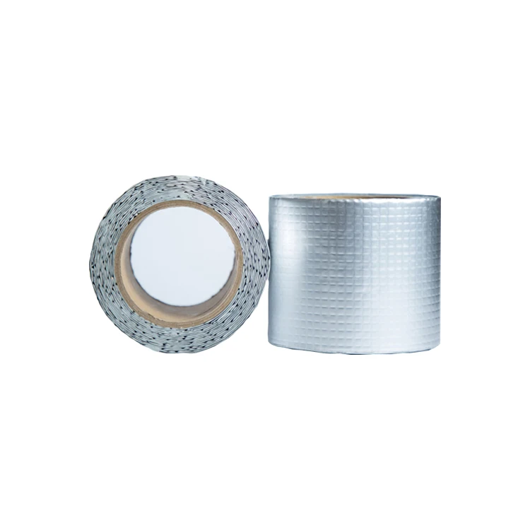 Butyl Tape With Aluminum Coating All Weather Leak Repair Tape Roof Patching Window Sealing