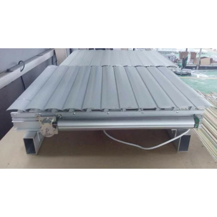 Custom retractable awning aluminum profile shade waterproof adjustable fixed planting shutters