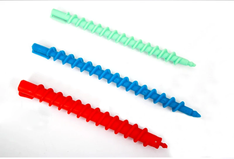 Plastic Hair Root Fluffy Styling Hair Rollers Curler Magic Spiral Perm Rod Bars Salon Hairdressing Tools 5.0