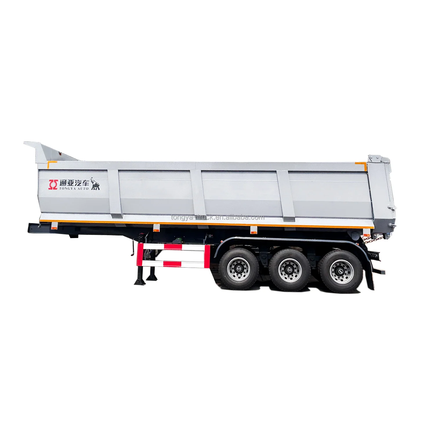 China Truck Manufacturer 3 or 4 Axles Tipper Trailer Dump Truck for Sale