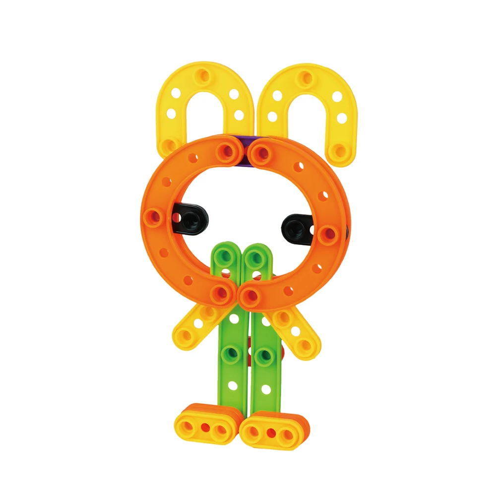 kindergarten DIY building material blocks toys Compatible ABS plastic kids educational toys