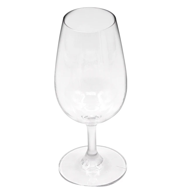 high quality unbreakable goblet wine glass acrylic custom printing pink plastic wine glasses