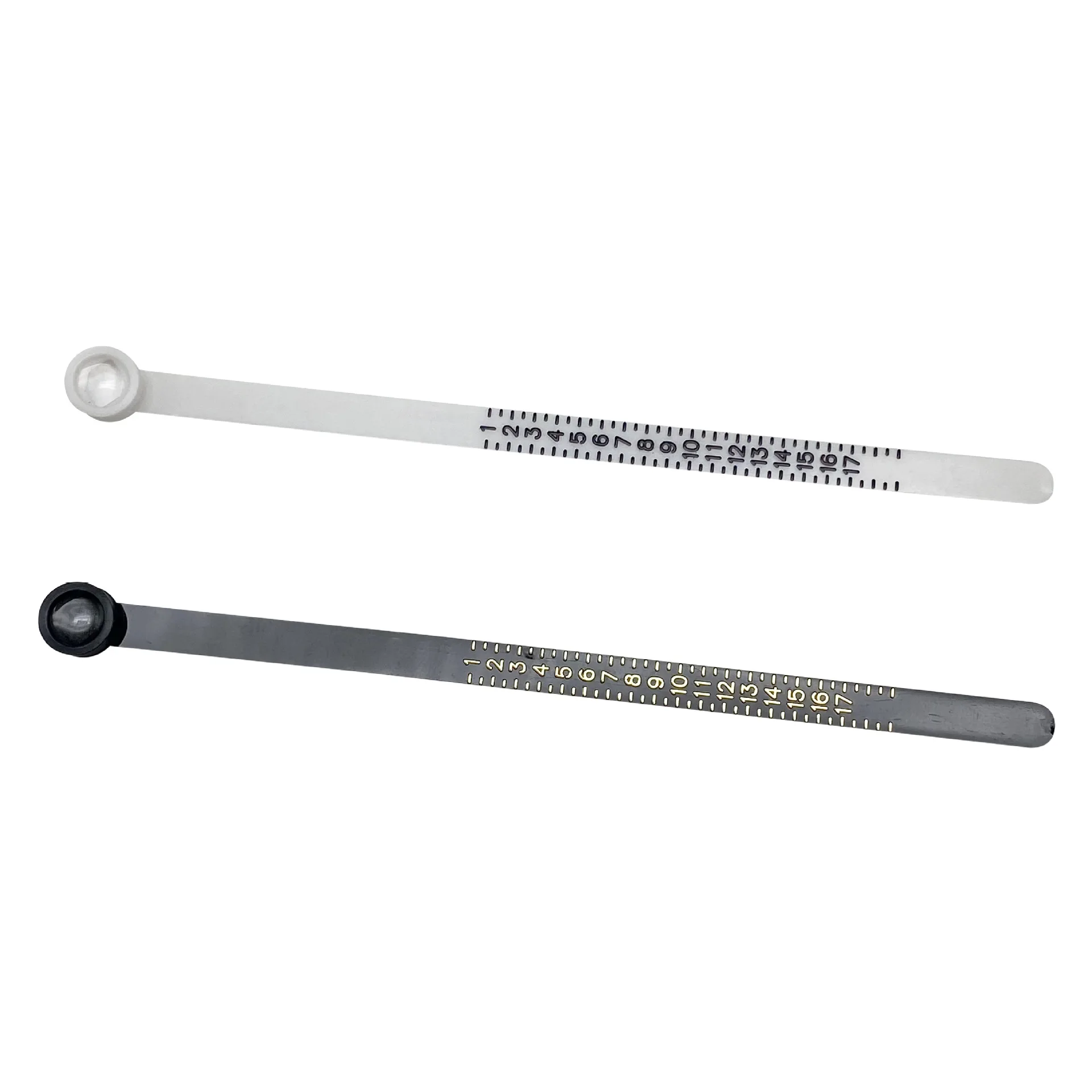 NJC Jewelry Ring Measuring Tool Europe USA Hong Kong Japan UK Size Plastic Ring Ruler Band Reusable Beauty Tool Tape Measure