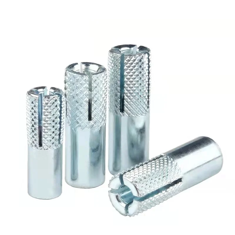 Factory Price Supply  Drop In Anchor M10 Zinc Plated Bolt With Flange Carbon Steel Fasteners Matel For House Building