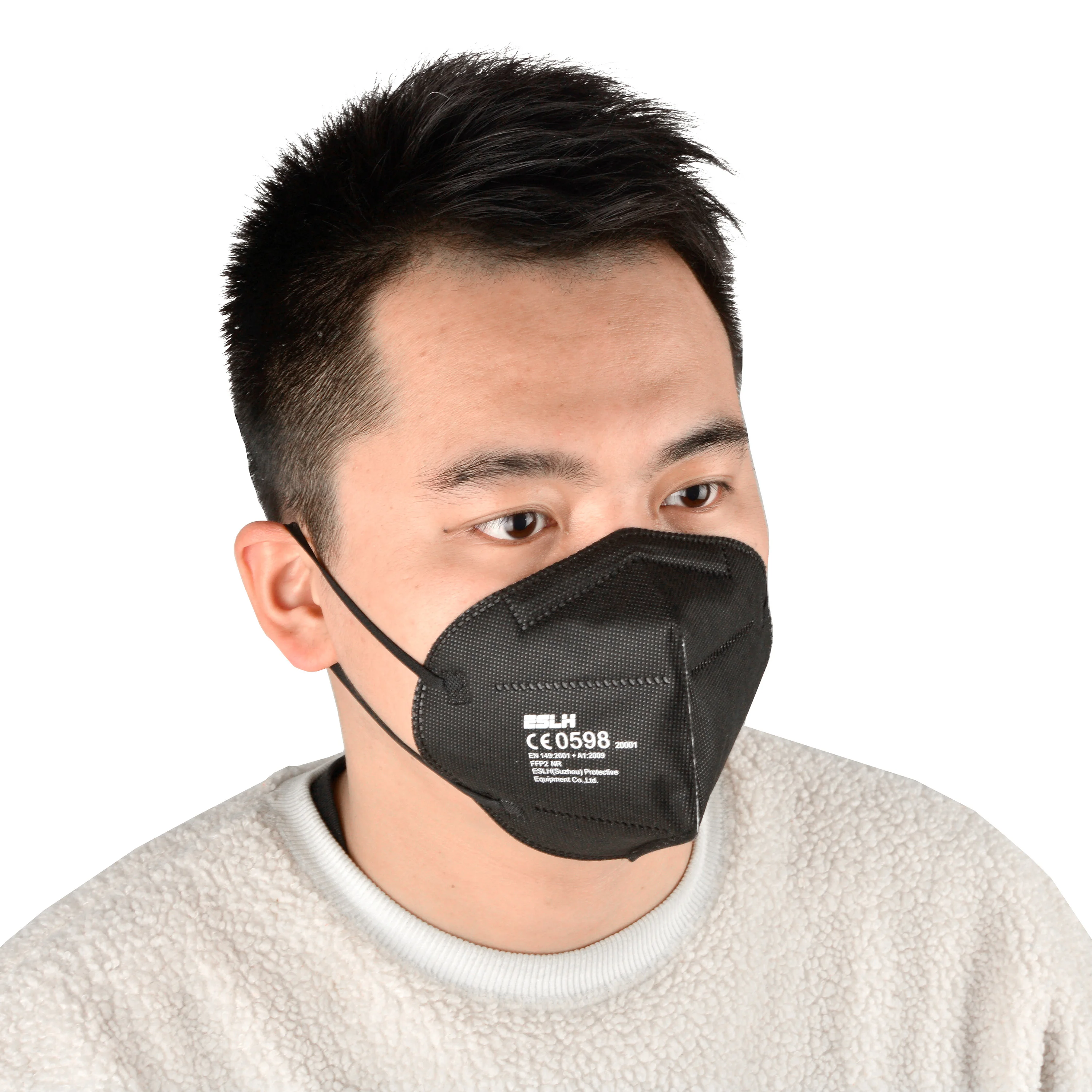 5 ply ffp2 mb filters kn95 kf94 masc transparent facemask disposable face mask masques-ffp2