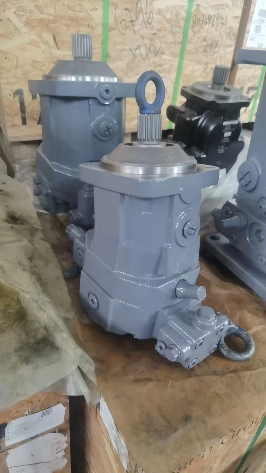 A6VM axial piston tower crane hydraulic motor TOPONE a6vm spare parts