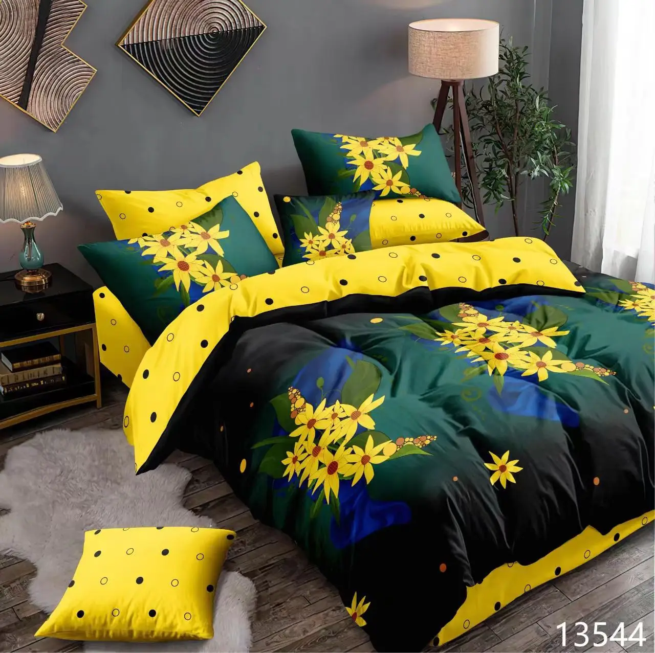 4pcs wholesale 3d Printed duvet cover set