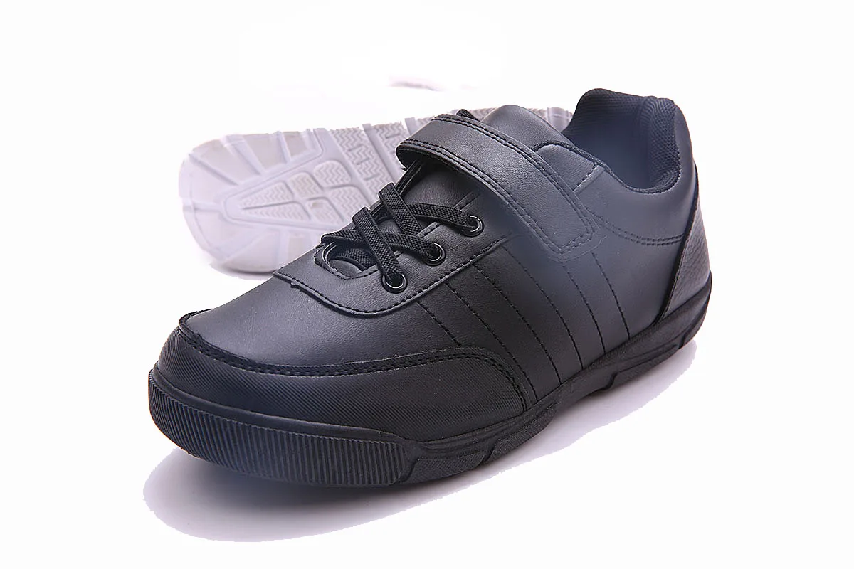 
USD3-5 CHEAP wholesale factory kids boy black white customized designer casual cheap boy sneakers school shoes for children 