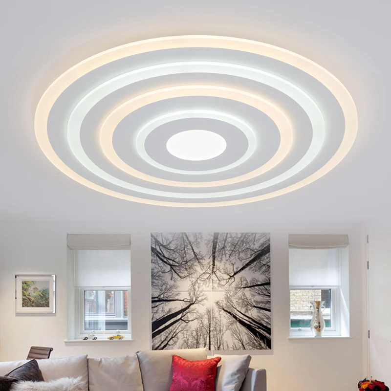 
wholesale cheap supermarket amazon decorative new design modern fashion custom energy saving acrylic ceiling lamp 