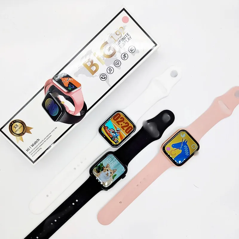 Big 1.92 Inch X8 Pro Max Smartwatch Fone Bluetooth 45mm Big Reloj Inteligente Smart Wotch X8 Ultra Pro Max 2023