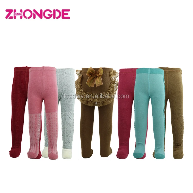 Professional hosiery factory supplier leggings tights low price hosiery baby boy tights pantyhose