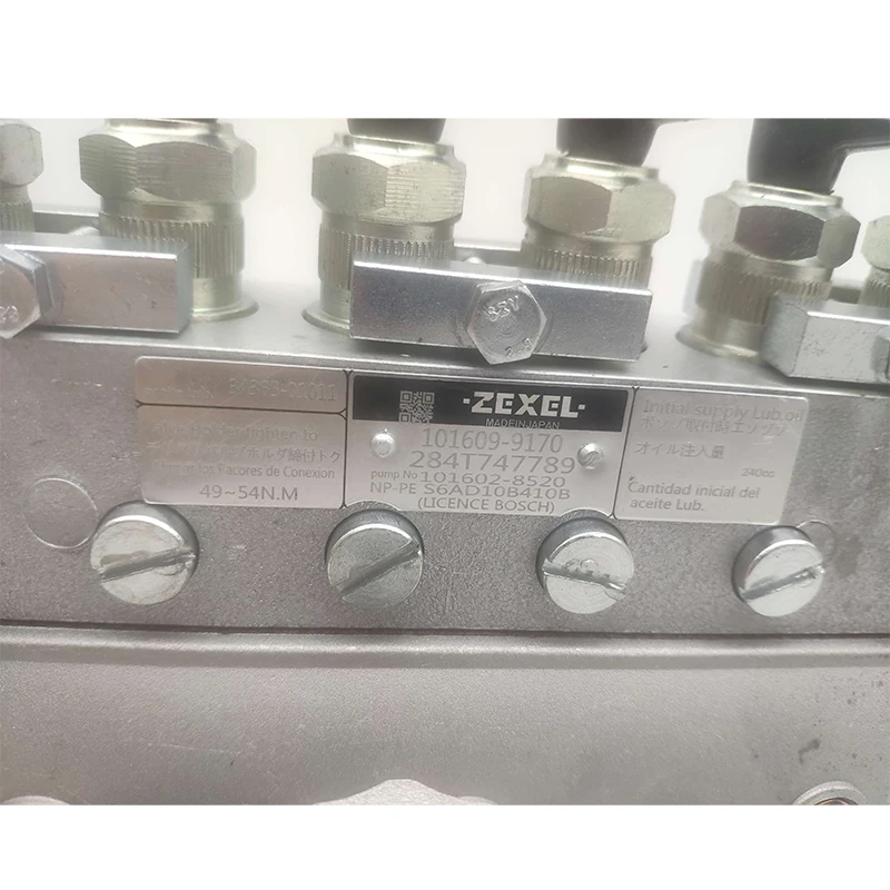 S6K 3066 Engine Fuel Pump101609-9170 1016099170 for Caterpillar  E320C E320B Excavator Fuel Pump Without Intercooler