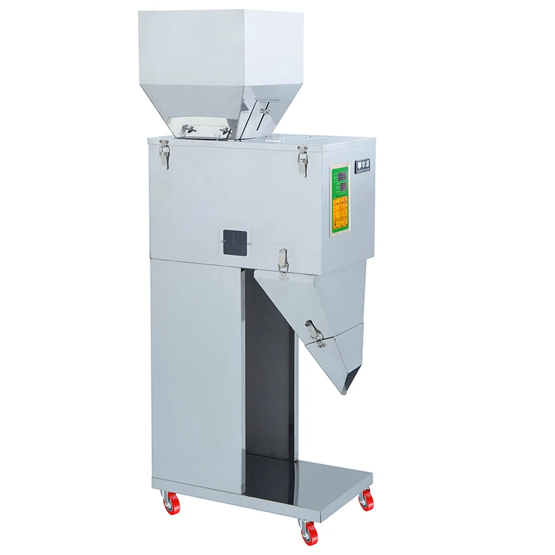 Пакеты для взвешивания кофейных зерен, сухих порошков, упаковочная машина, полуавтоматический наполнитель для бутылок