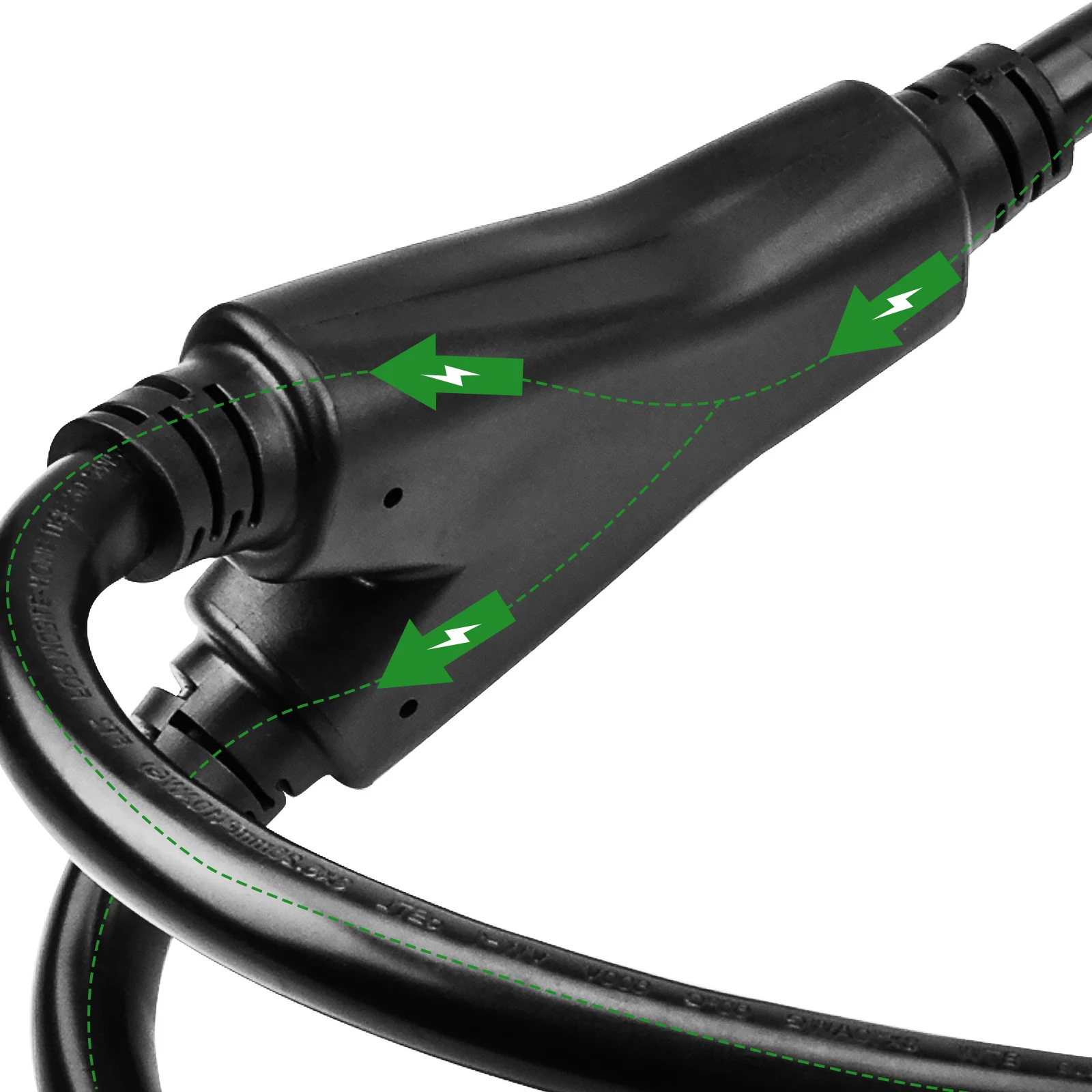 30 AMP  Dryer Splitter Cord, NEMA 10-30P Male Plug to (2)10-30R Female Receptacle, Dryer 3-Prong 30 AMP 10-30 Y Adapter Cord