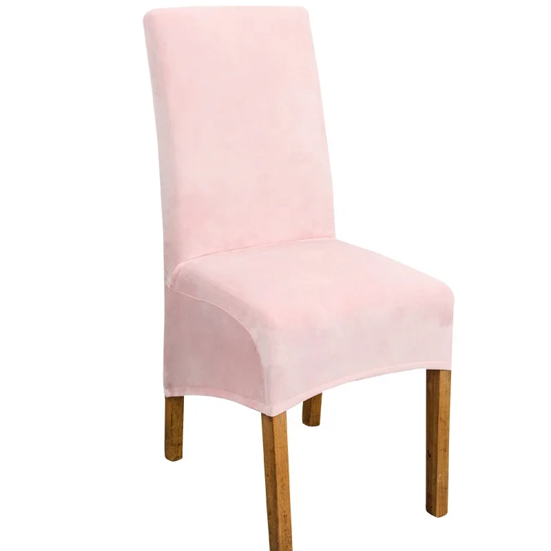 
New Style Velvet Multi-colored Cushions Stretch Soft Wedding Cover Chair 