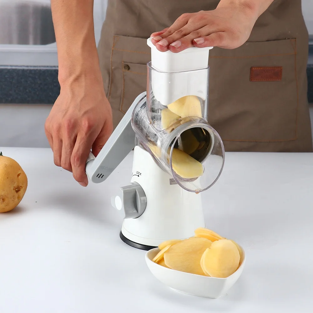 Plastic Food Slicer Cheese Rotary Grater For Amazon Hot Selling