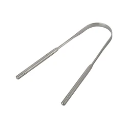 Oral hygiene Tongue Cleaning stainless Steel Tongue Cleaner  for Fresher Breath Copper Tongue Scraper
