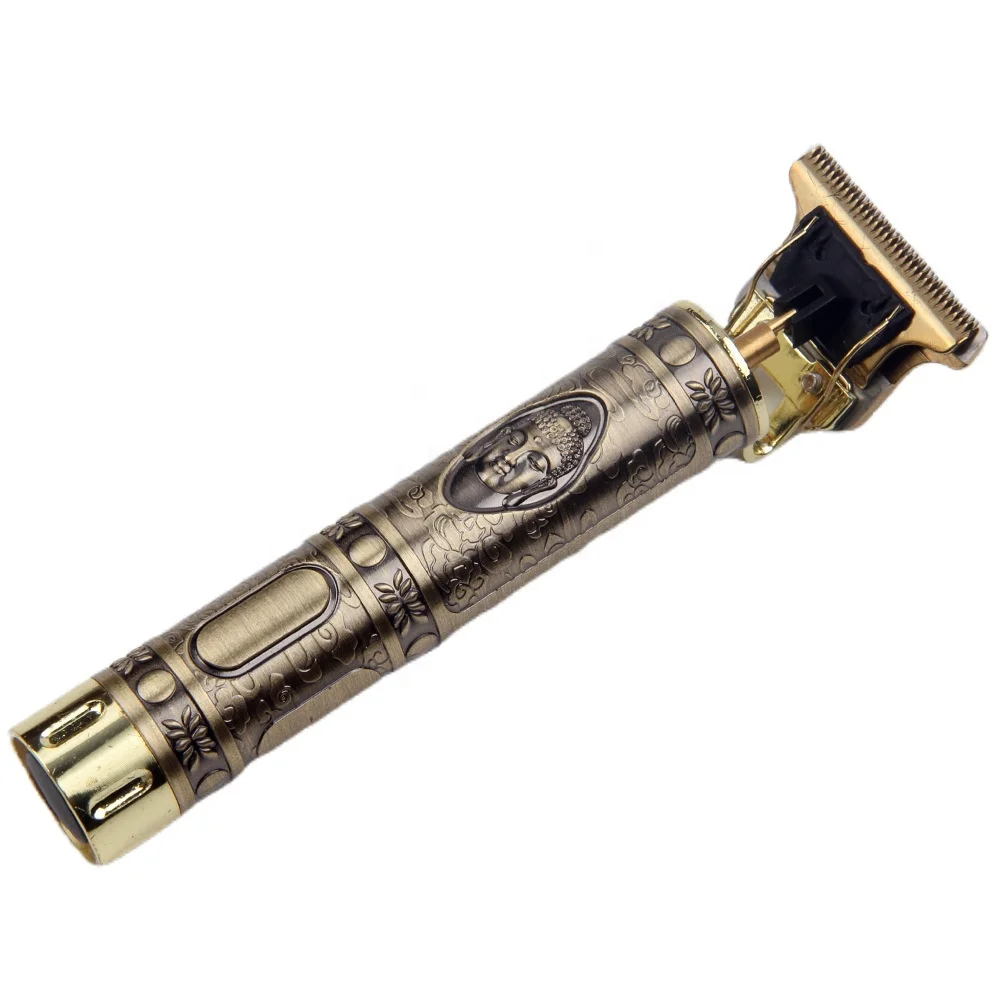 Dropshipping USB Rechargeable Kemei KM-1974A T9 Baldheaded Electric Cordless Shaver Men Barber Cutting Machine Hair Trimmer