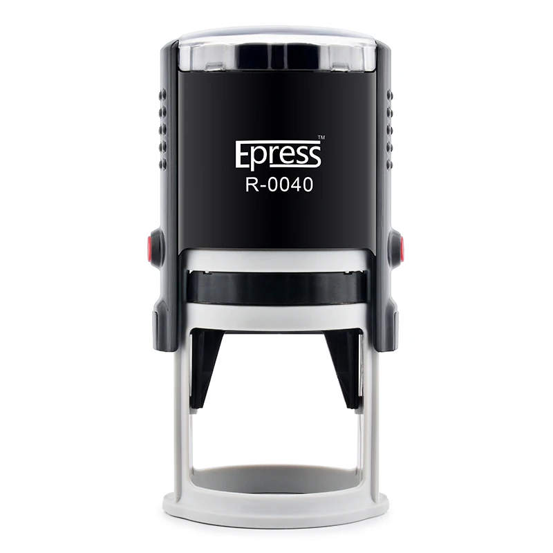 Round 40 mm  Self Inking Rubber Stamps