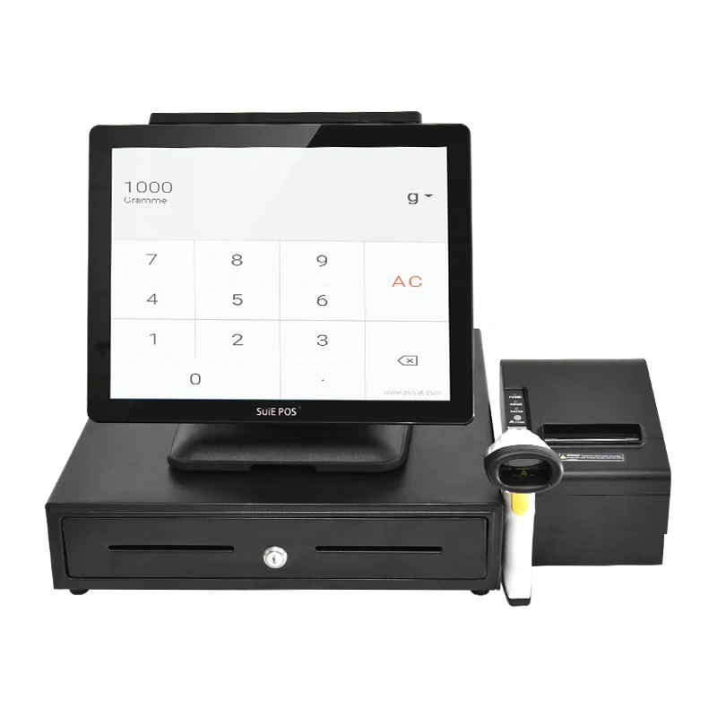 Точка продажи системы сенсорный экран pos терминал машина кассовый аппарат для парикмахерской АЗС
