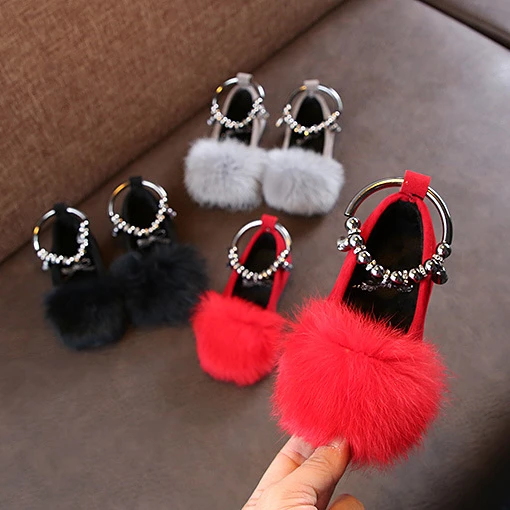 Winter Children Home Slippers Kids Baby Cotton Shoes Girls Plush Warm Slippers Boys Indoor Slippers Child Drop Shipping Cute