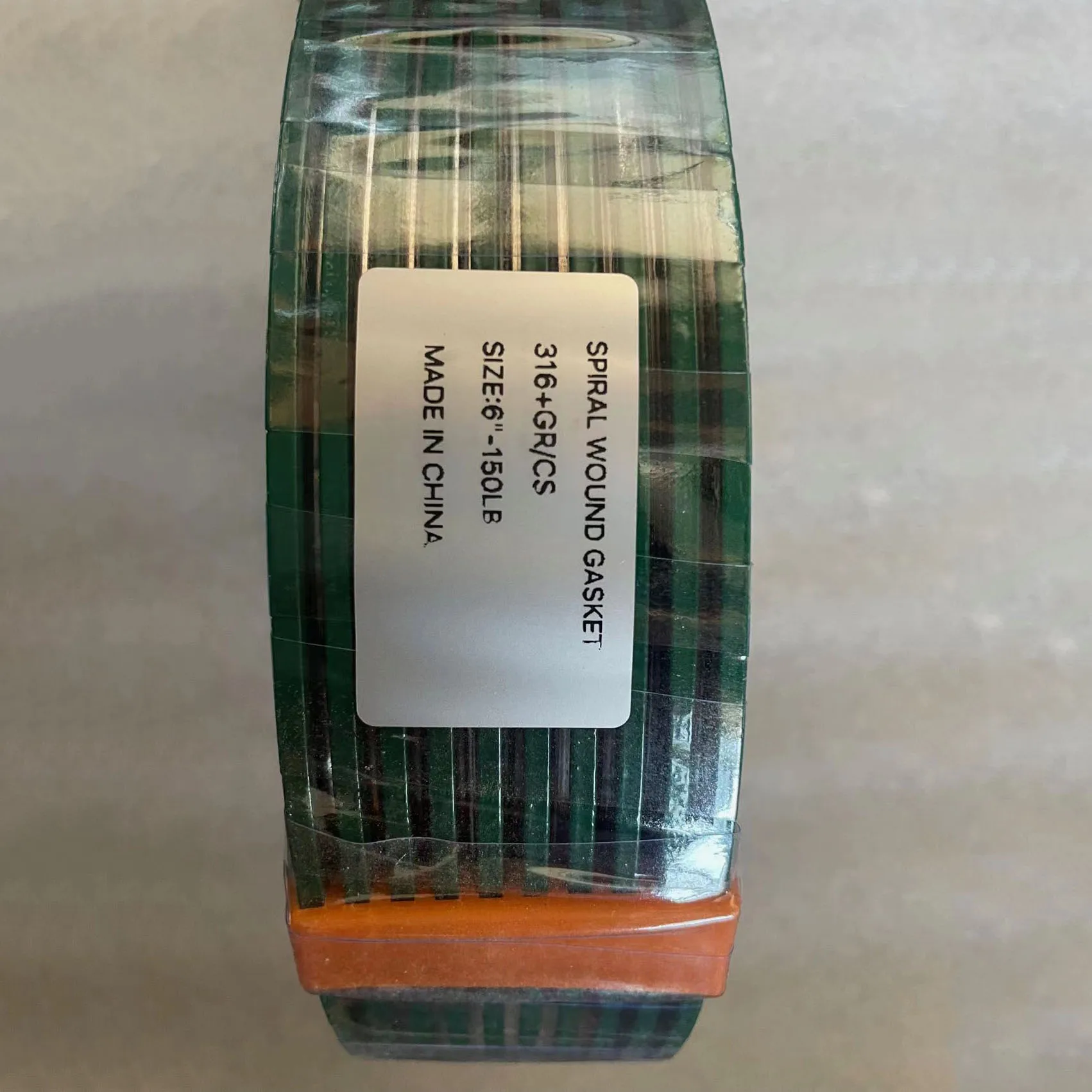 available from stock, factory direct sales Spiral-wound gasket DN50 PN10 high quality flexitallic graphite spiral wound gasket