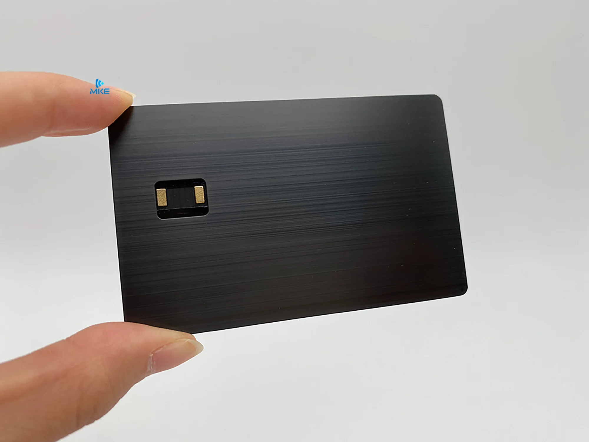 rfid credit cards front side 4442 or 4428 slot backside nfc custom made metal cards