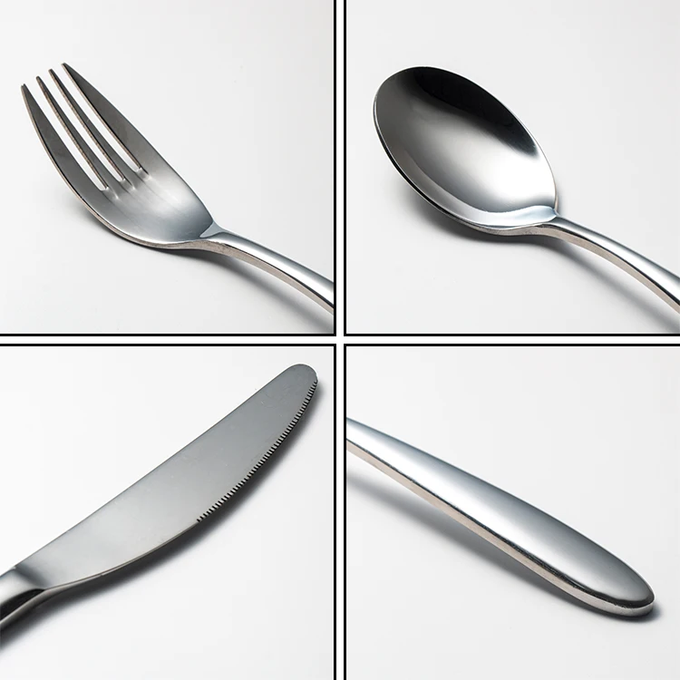 hotel dinnerware sets knife spoon and fork set cutlery Stainless Steel flatware set other hotel & restaurant supplies