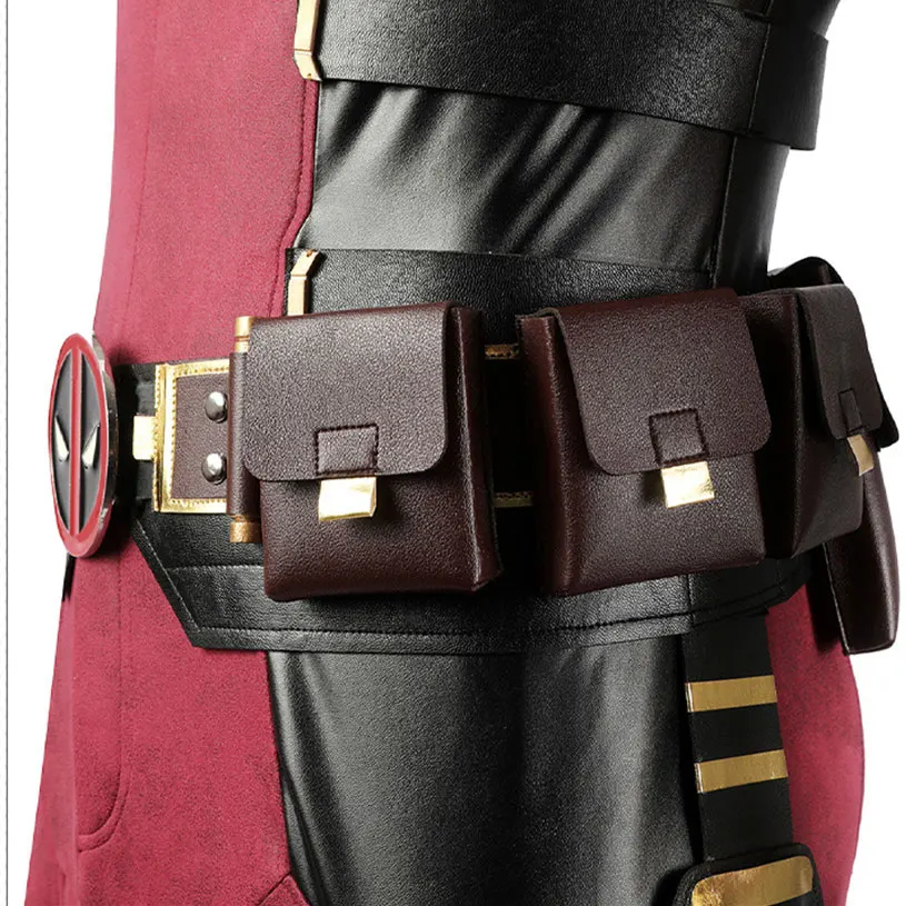 Factory Supply Realistic Party Cosplay Dead Pool 3 Wade Wilson Costume Wearable Suit