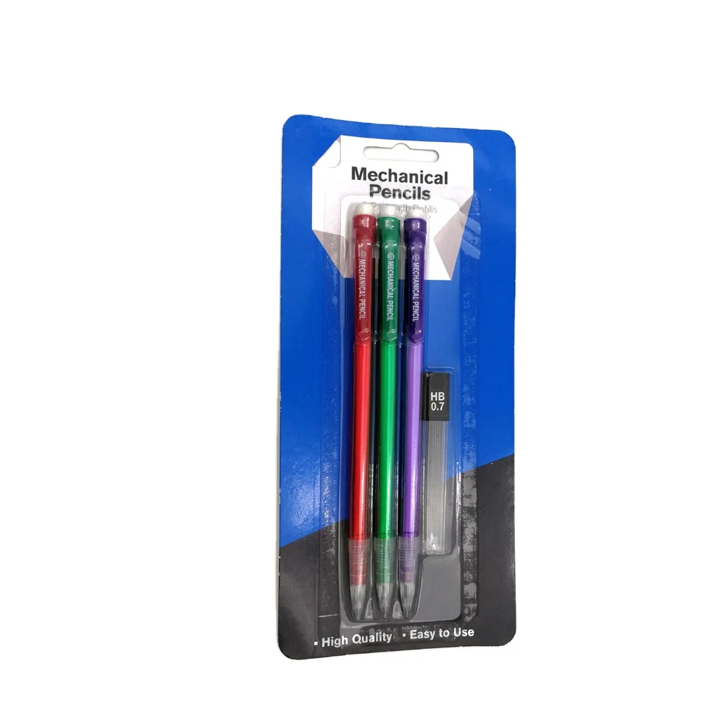 2019 HOT SELL Free Sample cheap cost 0.7 mm mechanical pencil for promotion and school