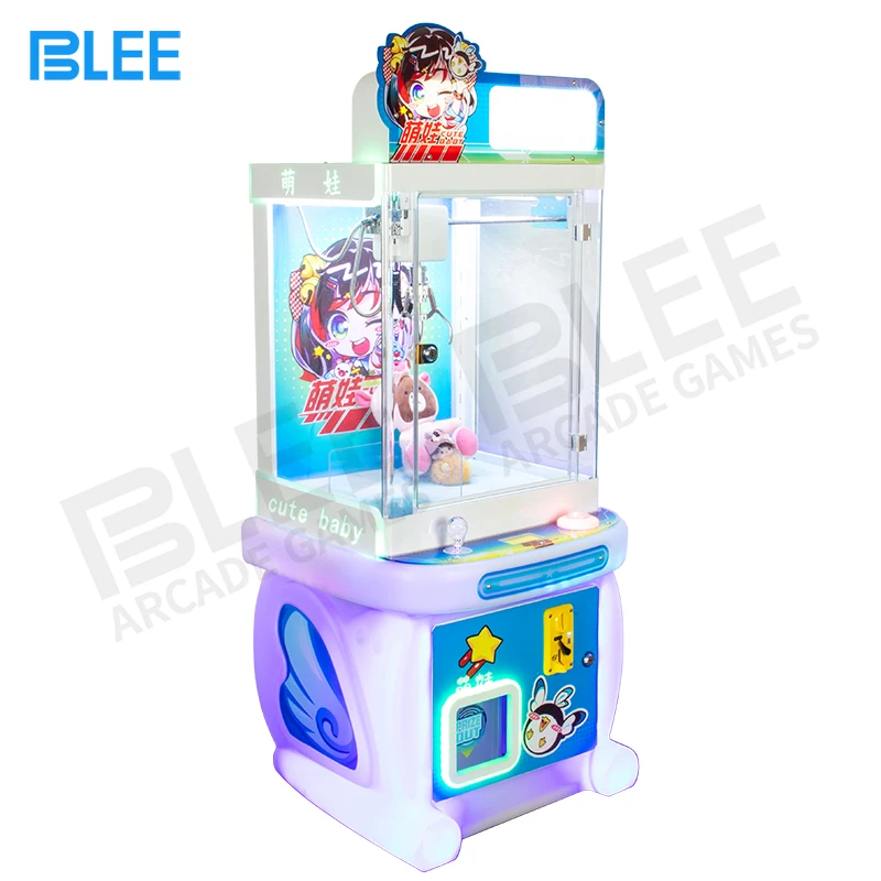 Wholesale Arcade Mini Prizes Gift Game Machine Coin Operated Kids claw crane machine