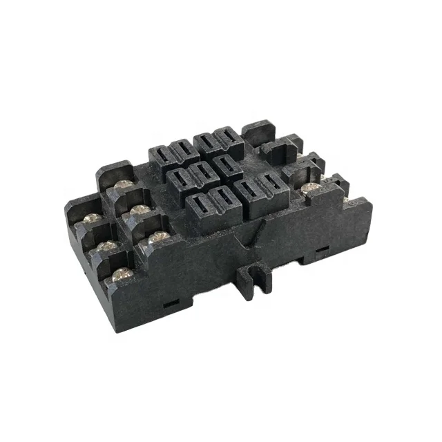 New And Original 11-Pin 40A Power Relay Socket JQX-38F Relay Base