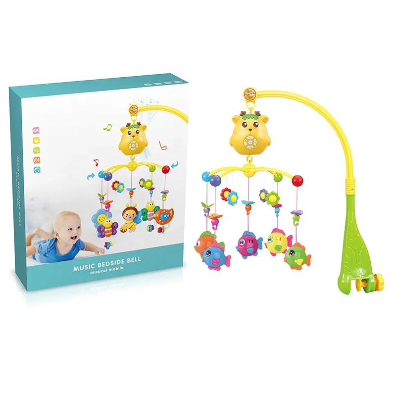 Детская подвесная Мобильная погремушка для детской кроватки музыкальные игрушки Детский погремушка для кровати