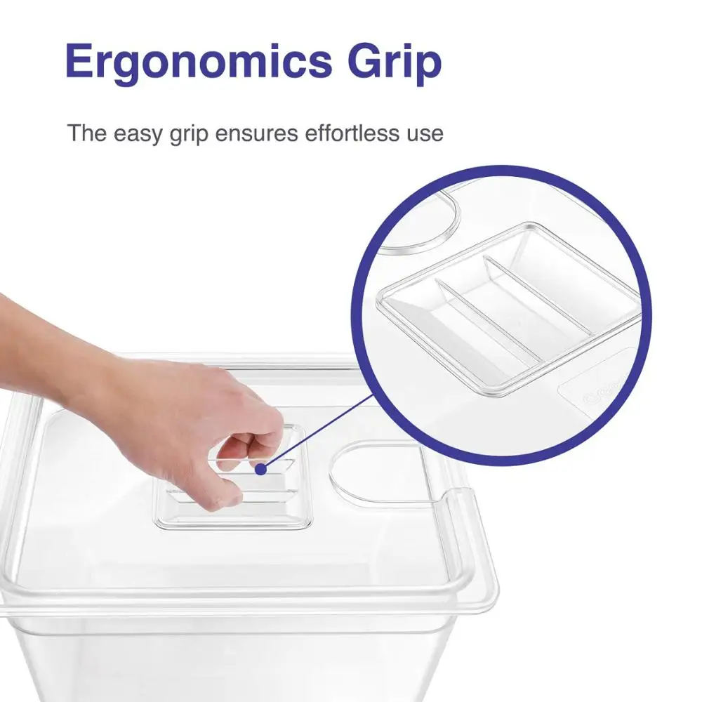 
Best Sous Vide Water Bath Container Systems,sous vide container and rack,sous vide container with lid for slow cook 