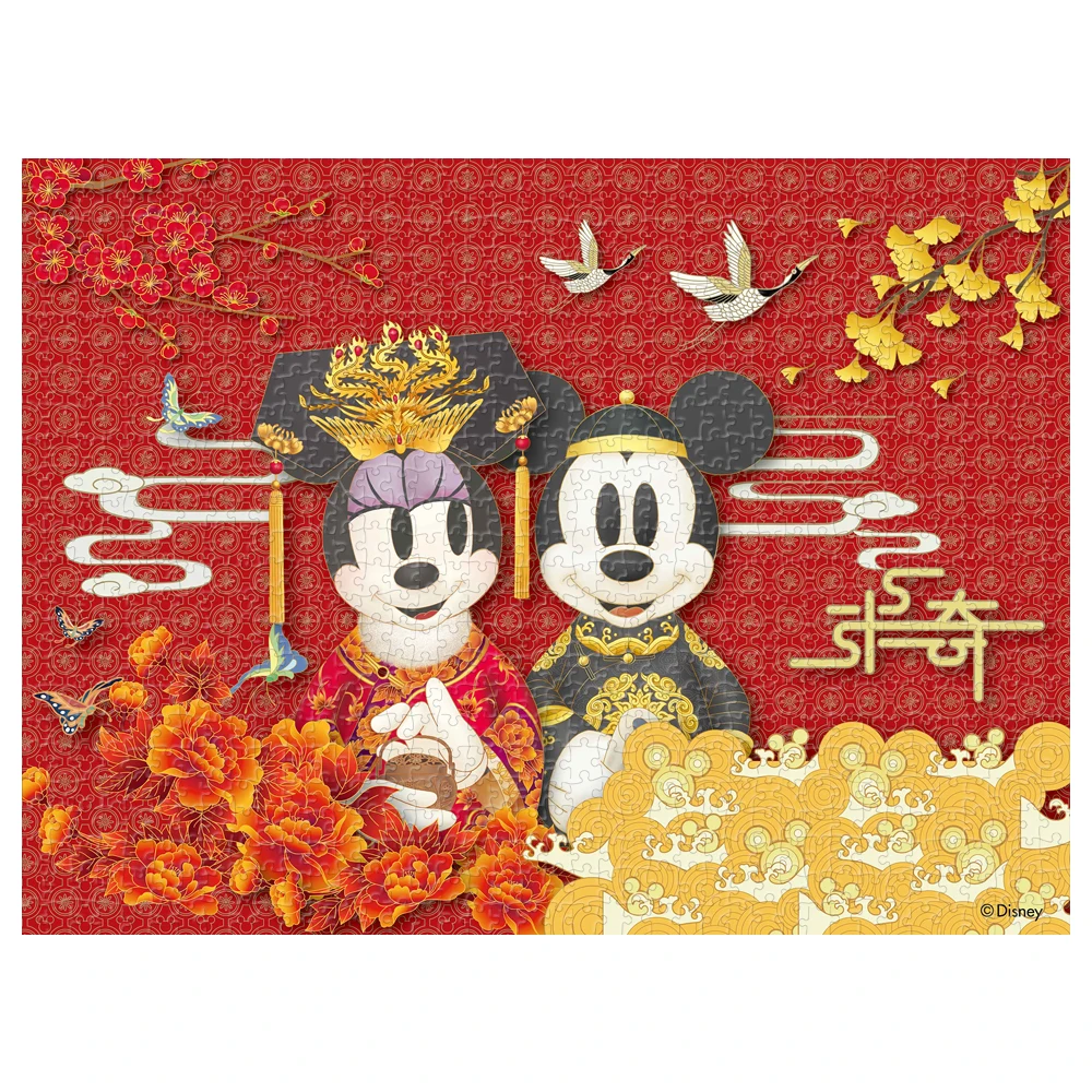 Disney Mickey 1000pcs Blue Card  Puzzle  foam puzzle mat custom printing puzzles for adults 1000 pieces