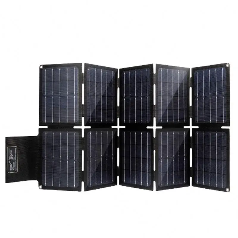 60W 50W 40W 2 USB 5V 18V 24V DC Usb output portable outdoor system solar panels Charger for camping For Portable Power Station