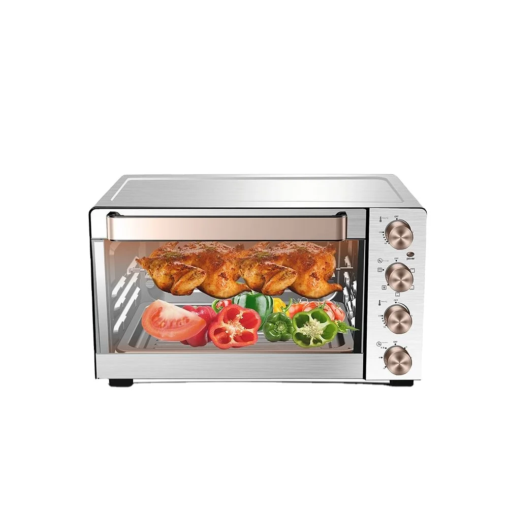 Многофункциональная двухслойная кухонная бытовая электрическая мини-духовка Для Выпечки Пиццы торта сыра фруктов барбекю тостер