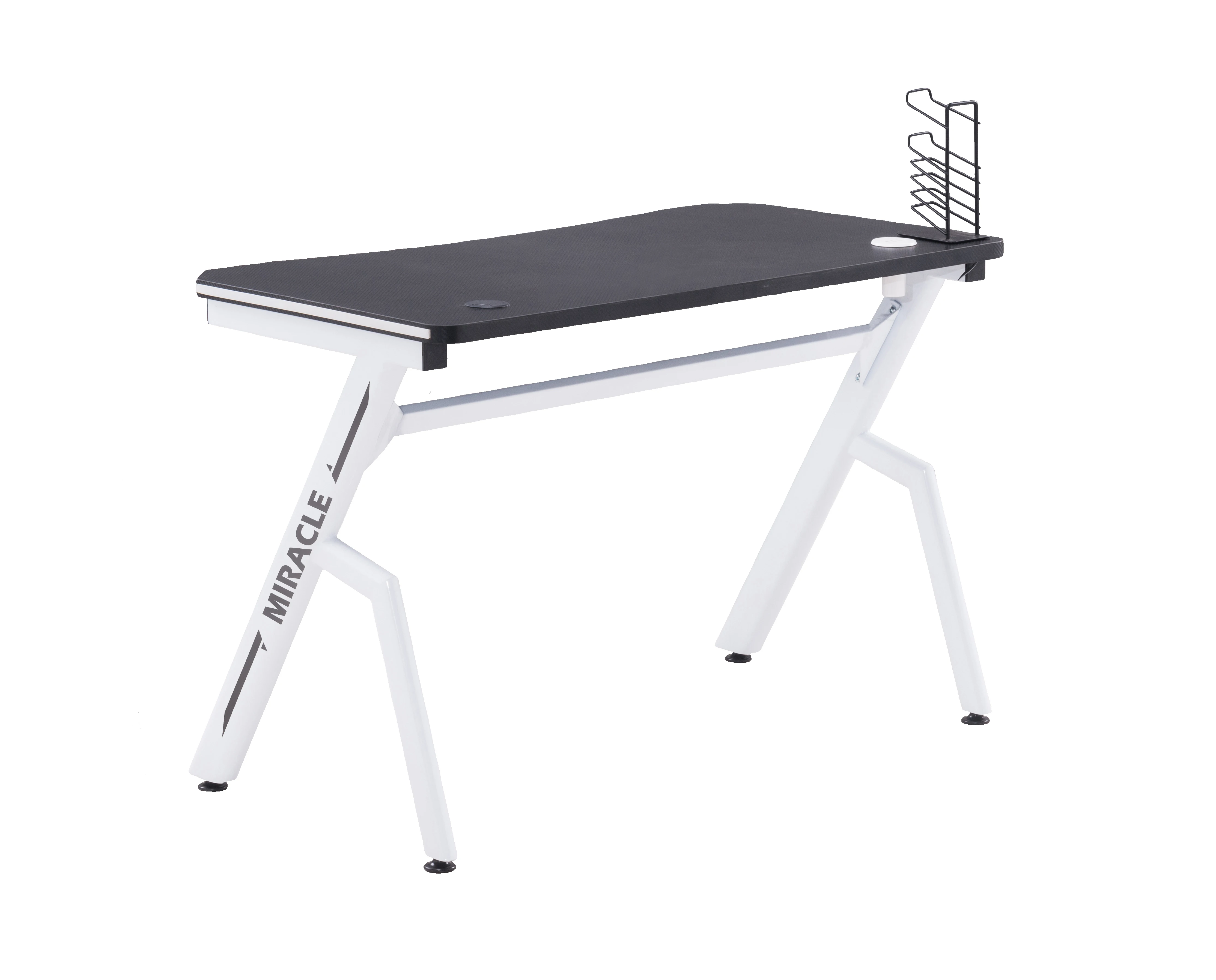 Оптовая продажа новый дизайн настольная подставка для настольных игр с RGB-подсветкой подстаканником и держателем наушников