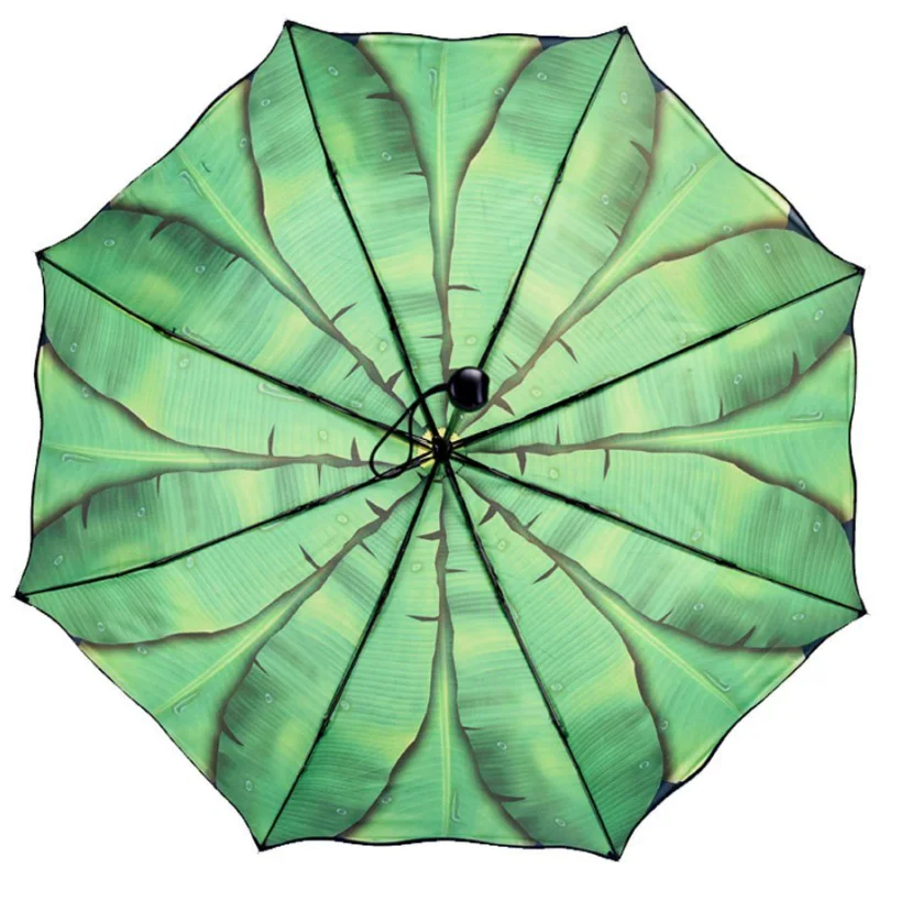 Economic Custom Fashion Leaf Shaped Umbrella For Sale
