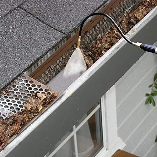 High Pressure Water Spray Wand Gutter Cleaner with Telescopic Pole