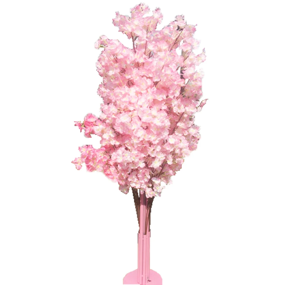 Fancy cherry blossoms road lead artificial flowers wedding decoration wholesale