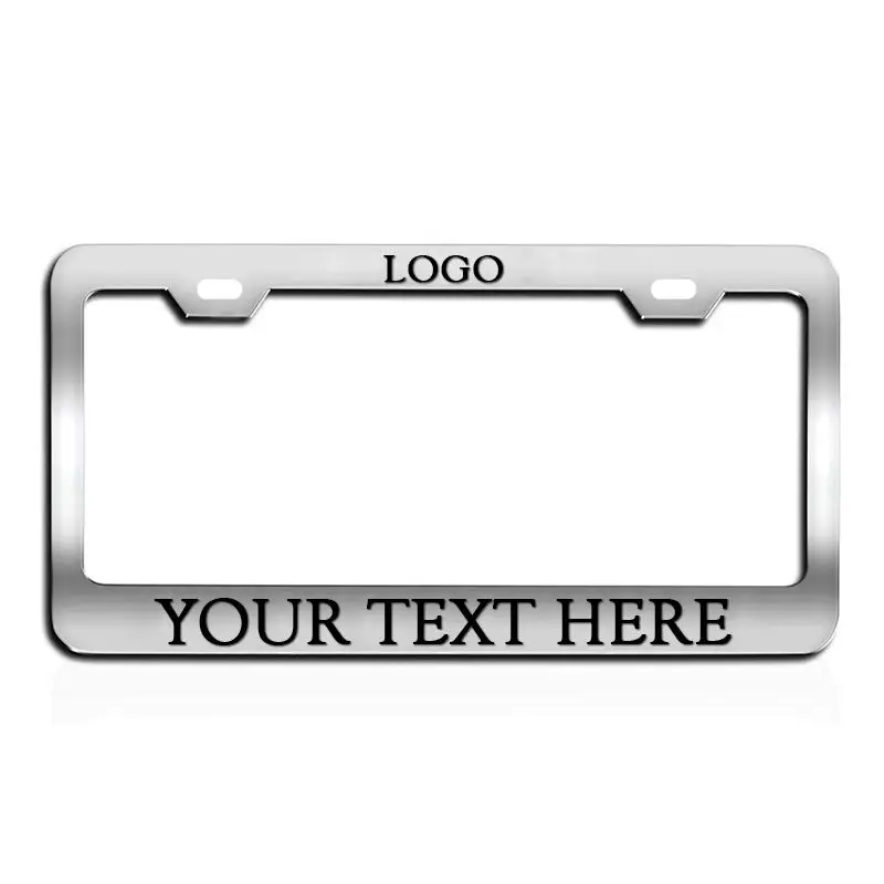 Professional Manufacture Carbon Fiber License Plate Thin Frame For The License Plate Of The Car Blank