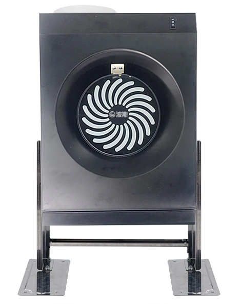 Черный вытяжной козырек 360x470 мм 600 куб. М переносной стоячий кухонный остров вытяжка дыма