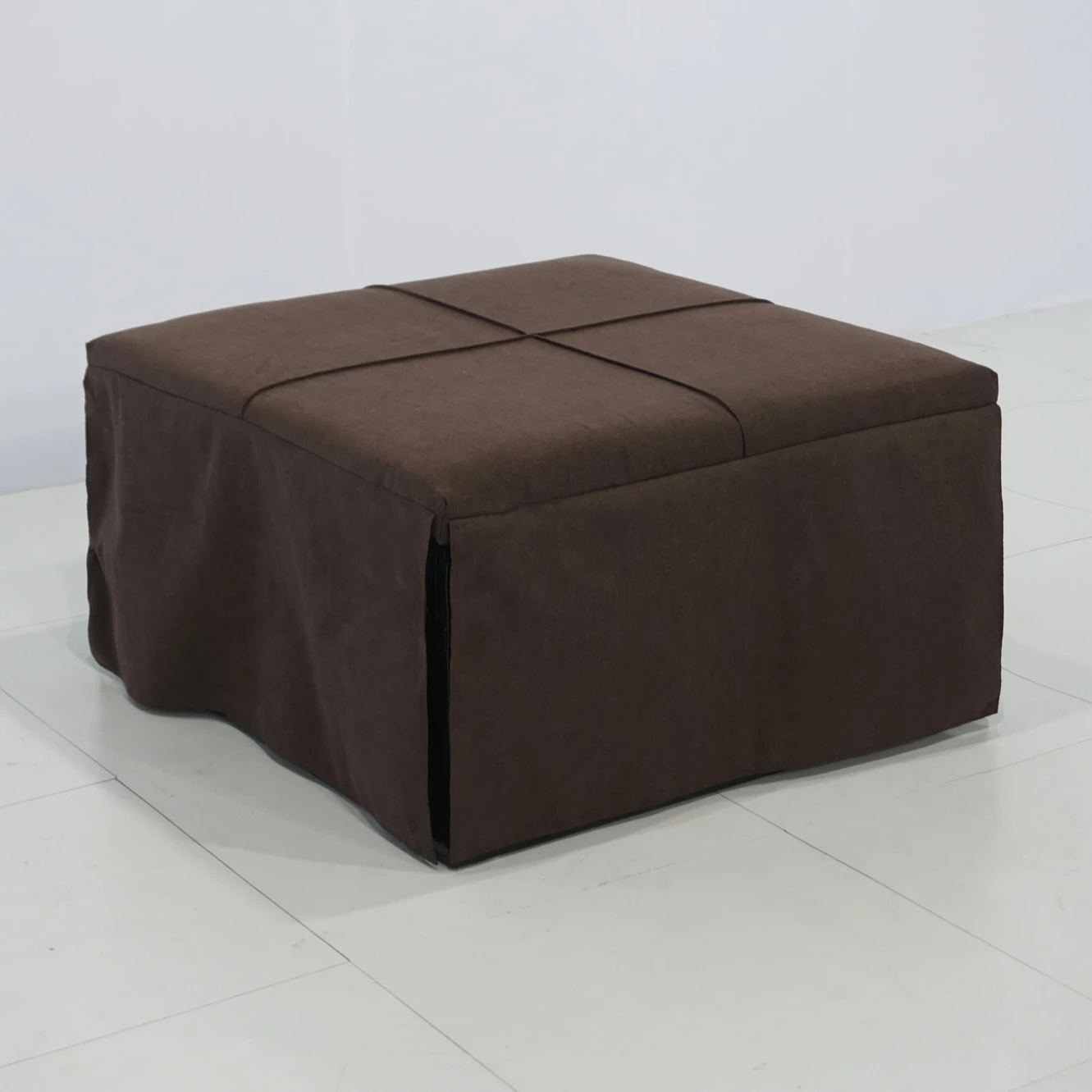 Hotel Rollaway Full Metal Structure Ottoman Folding Bed with Mattress