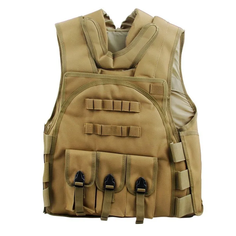 Heavy Duty Body Protection Plate Carrier Modular Tactical Armor Vest