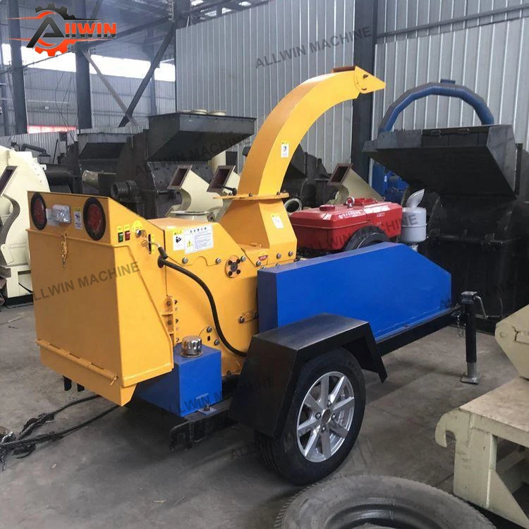 Self Feeding 15HP Wood Branch Chipper for Garden and Farm Wood Chipper for Tractor