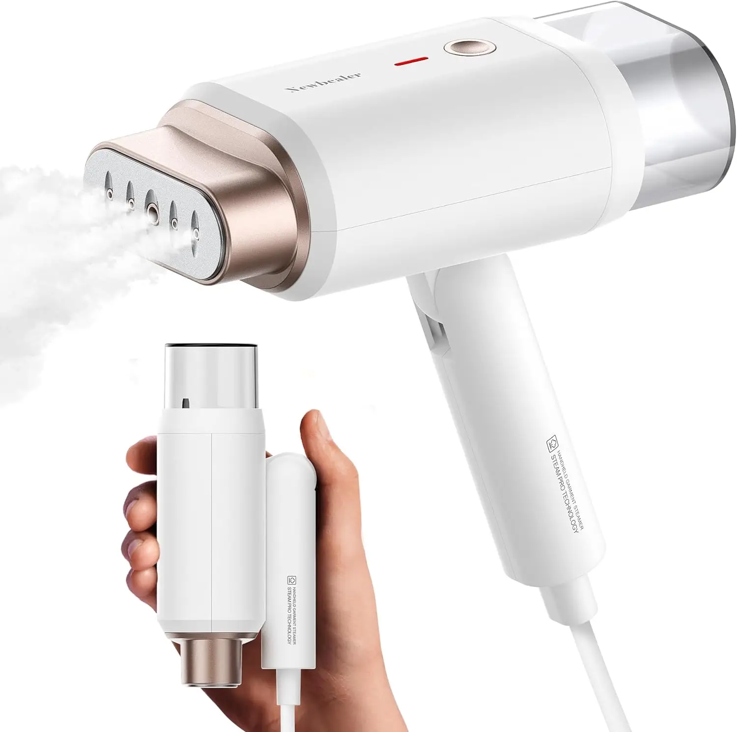 2 Steam levels 20 seconds fast heating 180ml capacity 1200w fordable handheld clothing ironing steamer steam iron