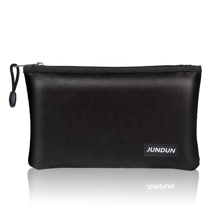 New type high quality customizable fireproof document bag waterproof envelope file folder cash pouch money lipo safe bag